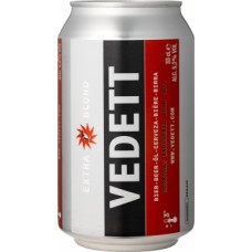 Vedett Extra Blonde - 330ml Can - Duvel Moortgat Brewery