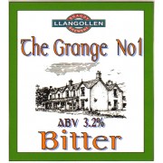 The Grange No.1 Bitter - 20 Litre Bag in a Box - Llangollen Brewery